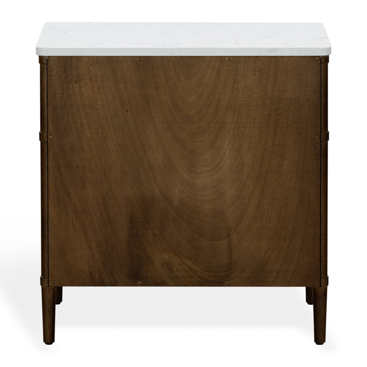 Walnut / White