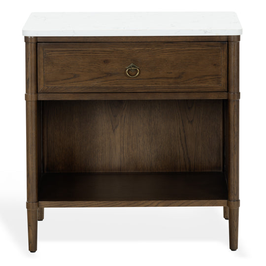 Walnut / White