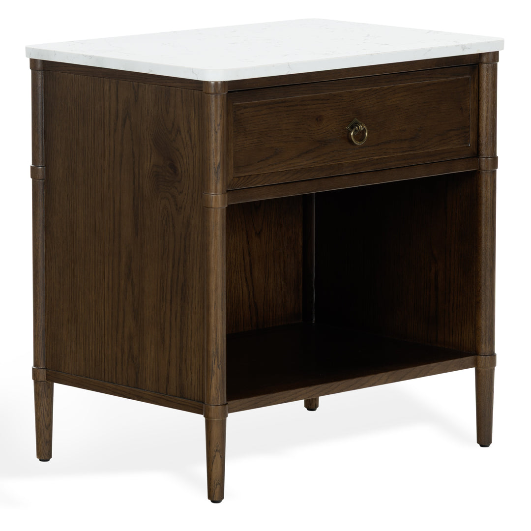 Walnut / White