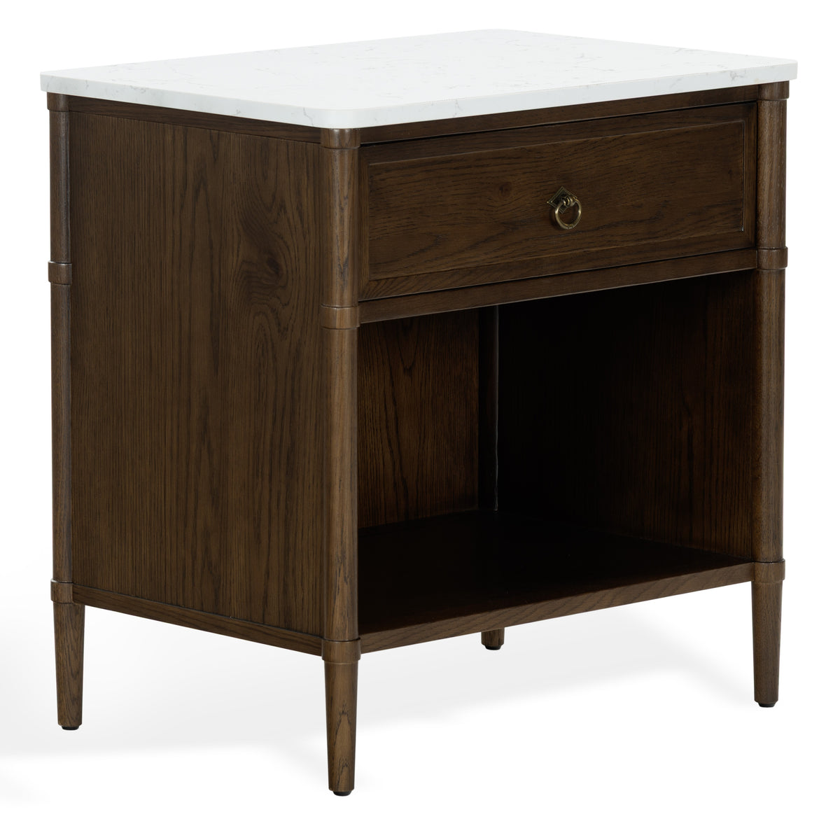 Walnut / White