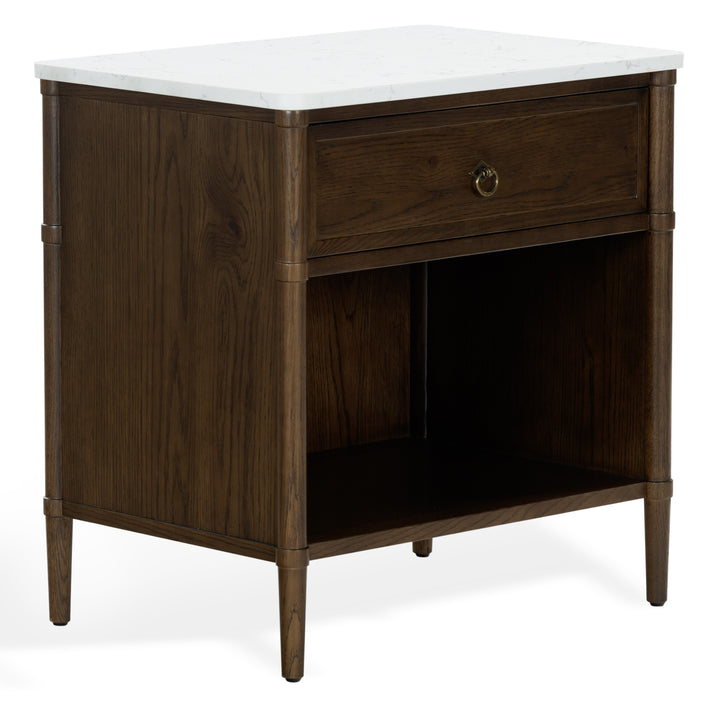 Walnut / White
