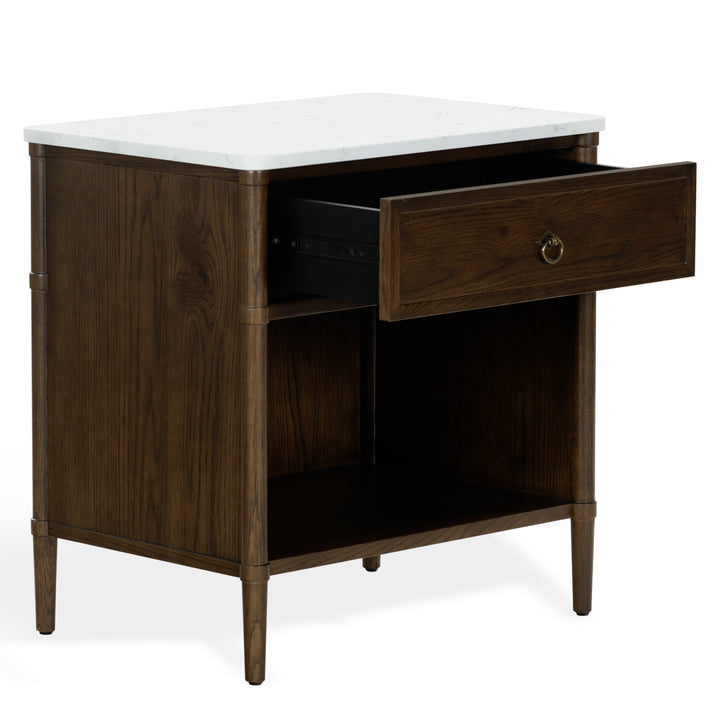 Walnut / White