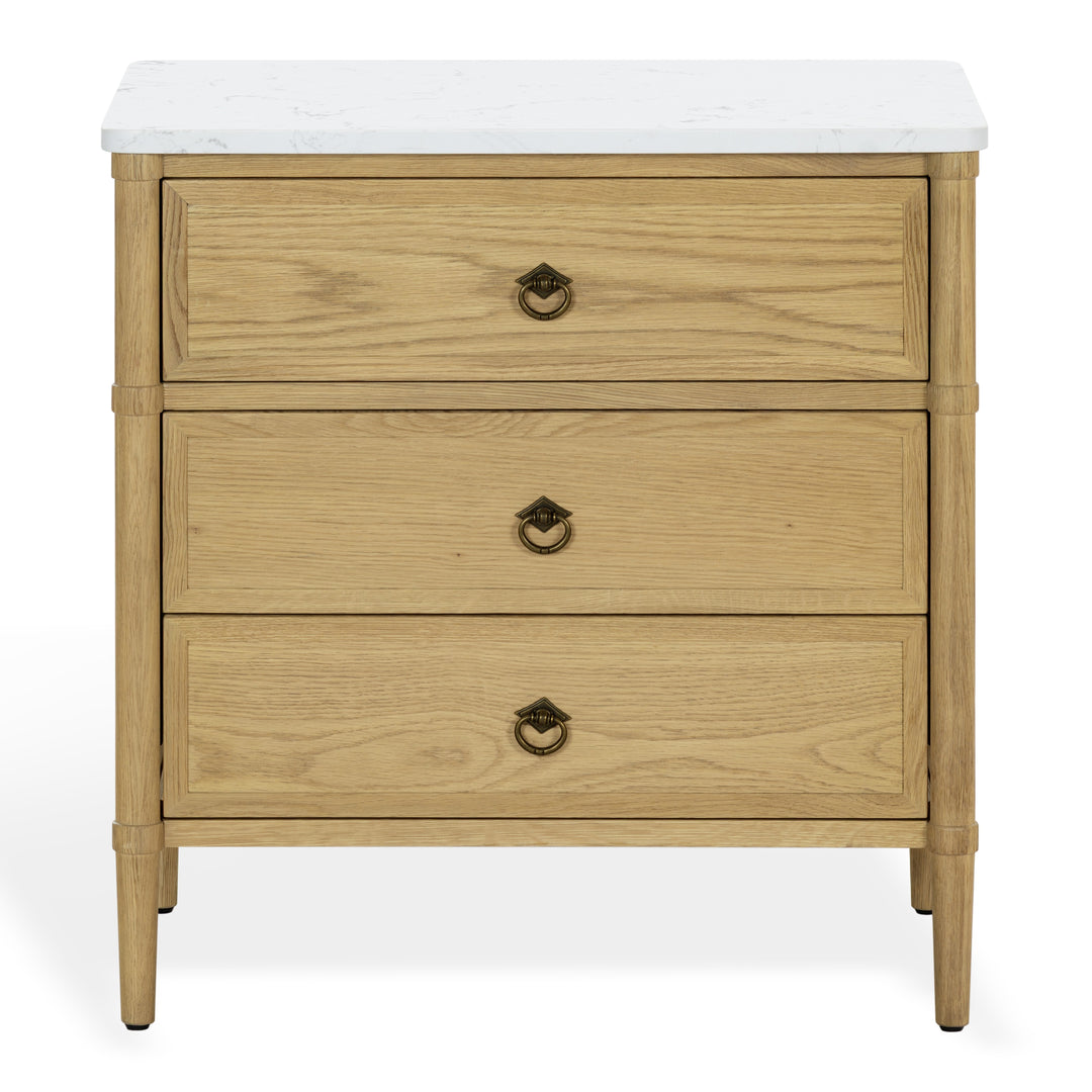 Greige Oak / White