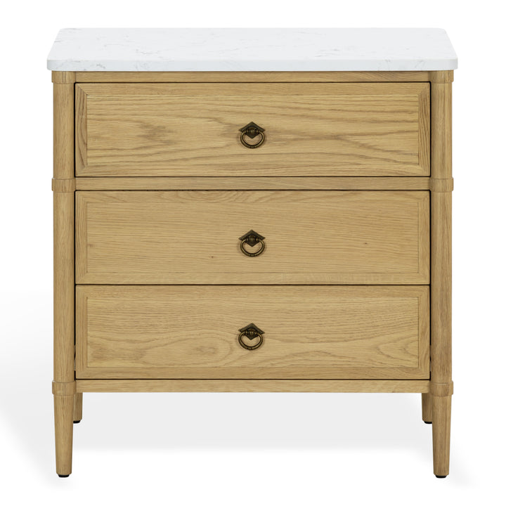 Greige Oak / White