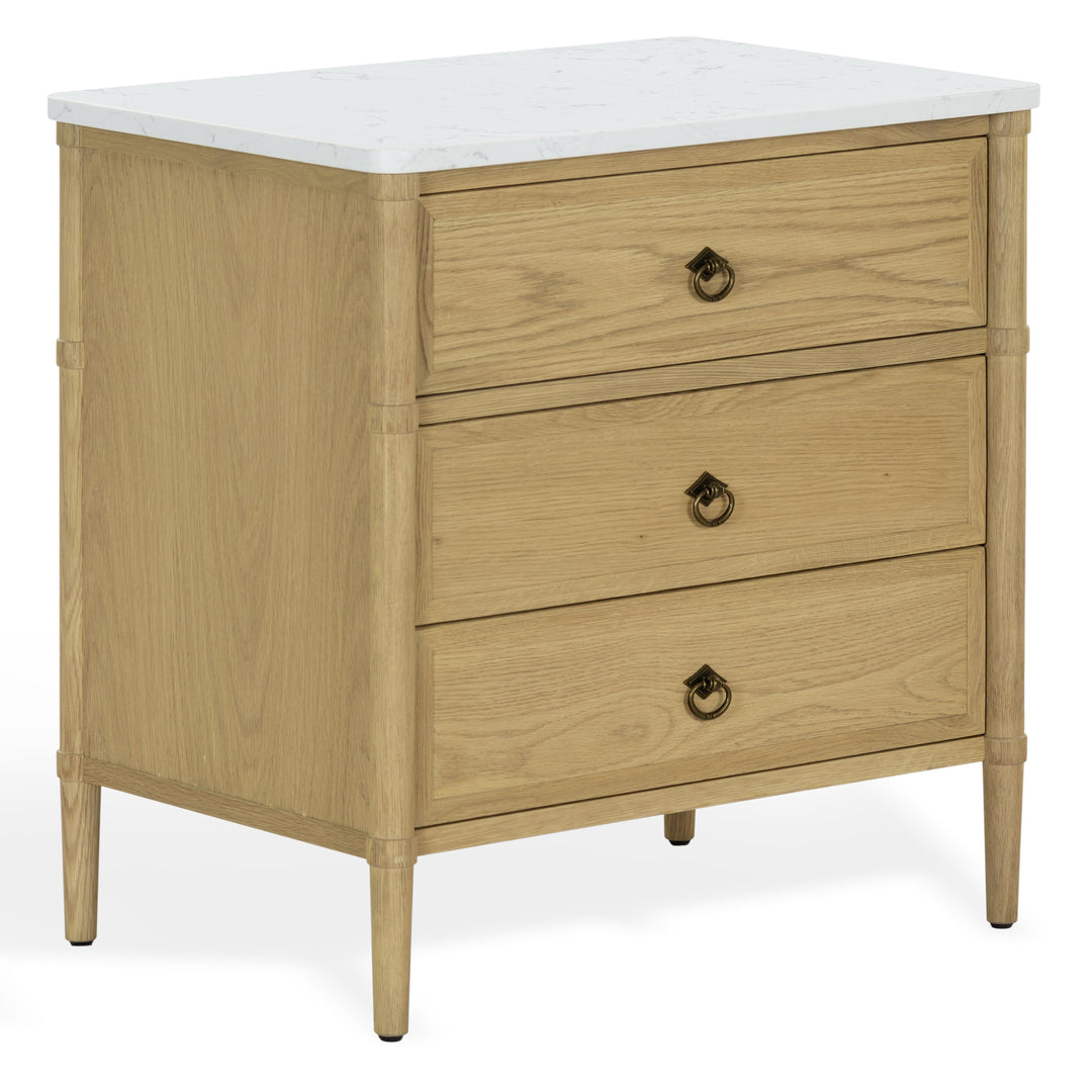 Greige Oak / White