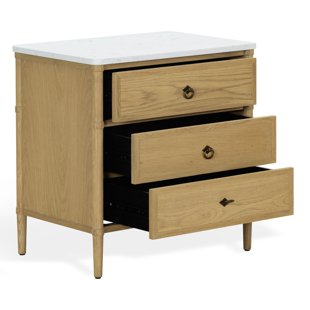Greige Oak / White