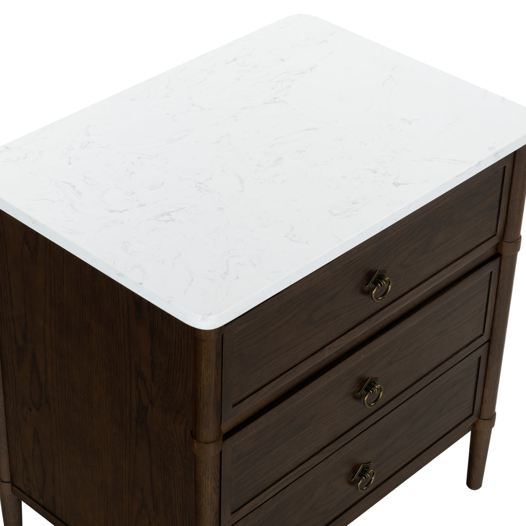 Walnut / White