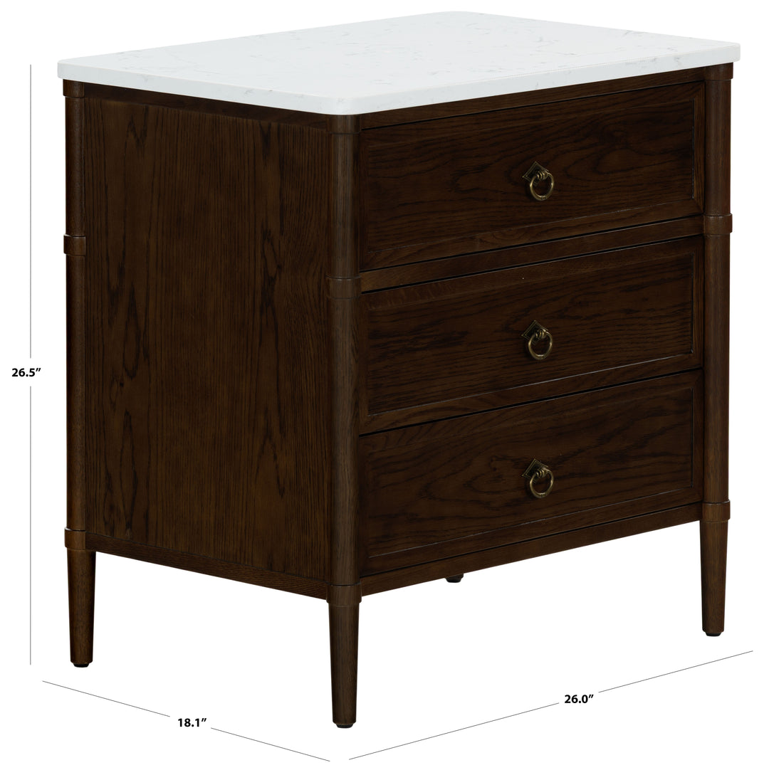 Walnut / White