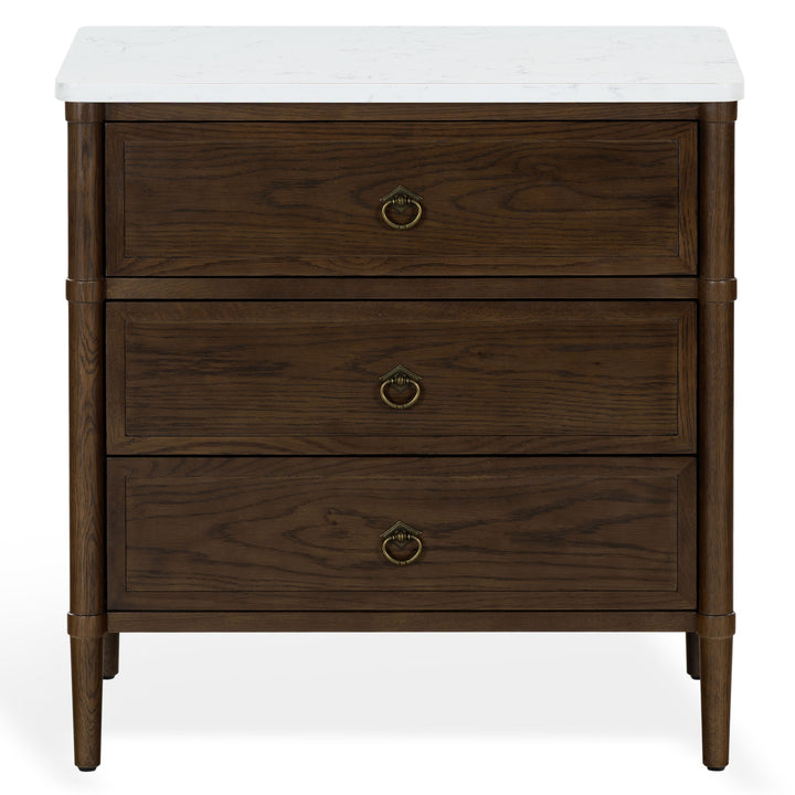 Walnut / White