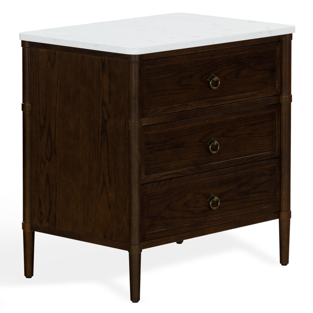Walnut / White