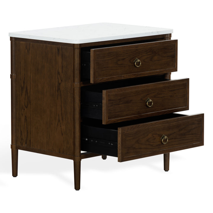 Walnut / White