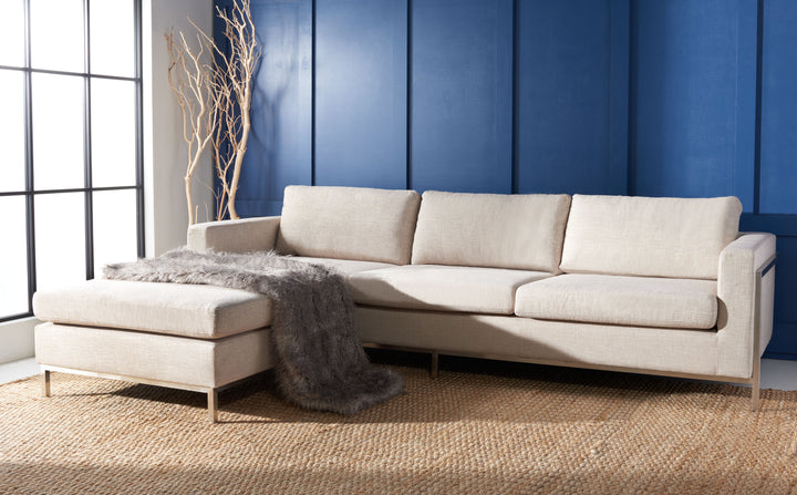 American Home Furniture Safavieh Couture Camila Wool Blend Sectional