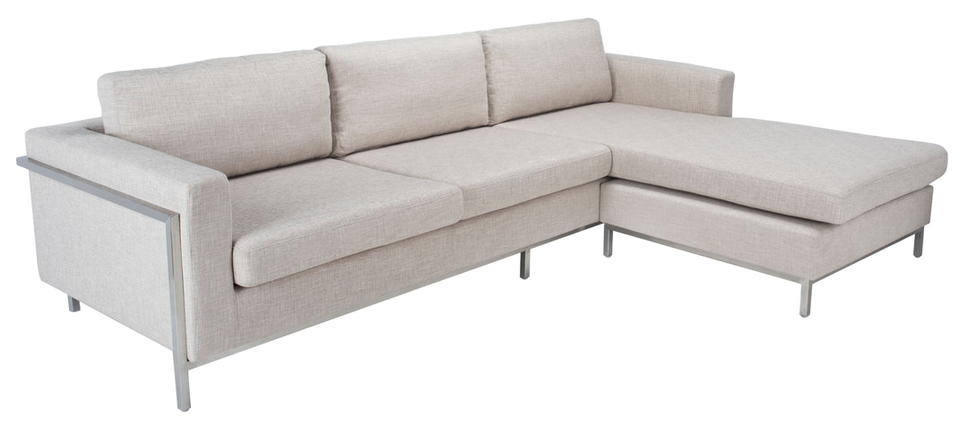American Home Furniture Safavieh Couture Camila Wool Blend Sectional