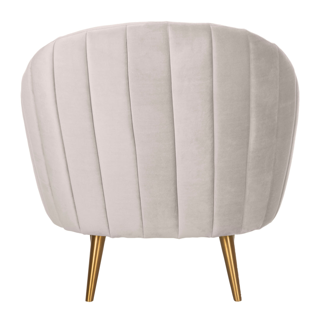 PALE TAUPE / GOLD / 32.09" X 30.31" X 31.5" / 22.6 X 23 X 16.9