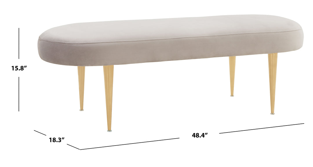 Pale Taupe / Gold