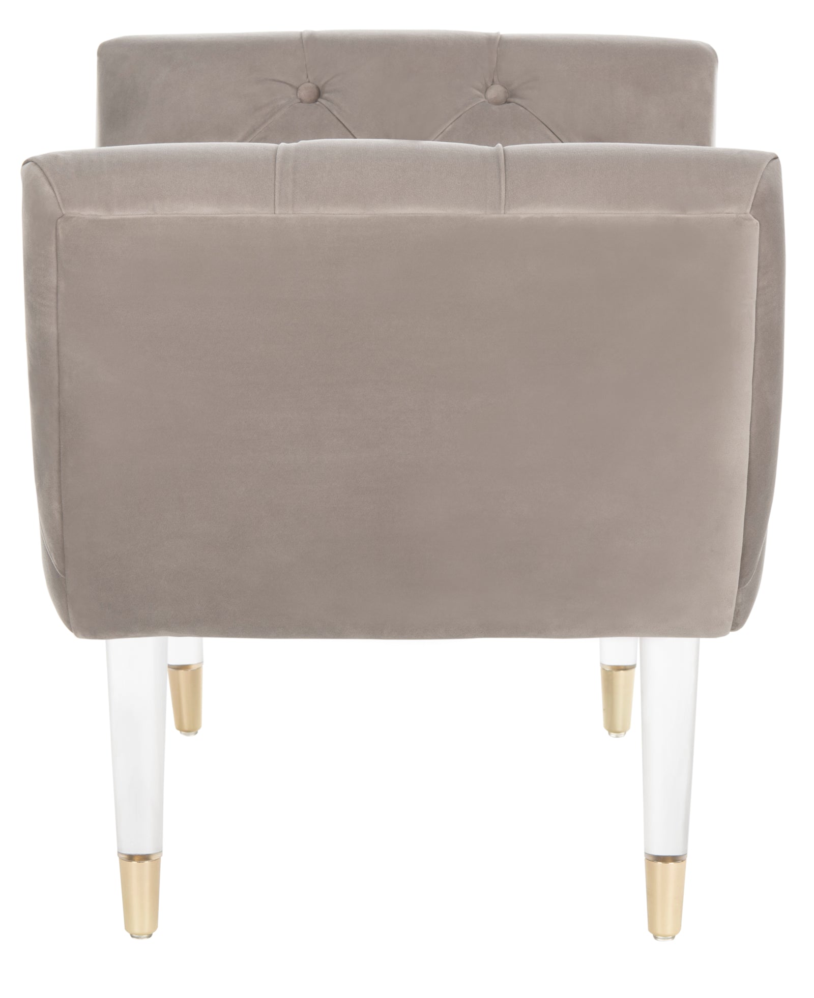 PALE TAUPE / GOLD / 34.84" X 21.26" X 24.41" / 22.4 X 21.3 X 18.1