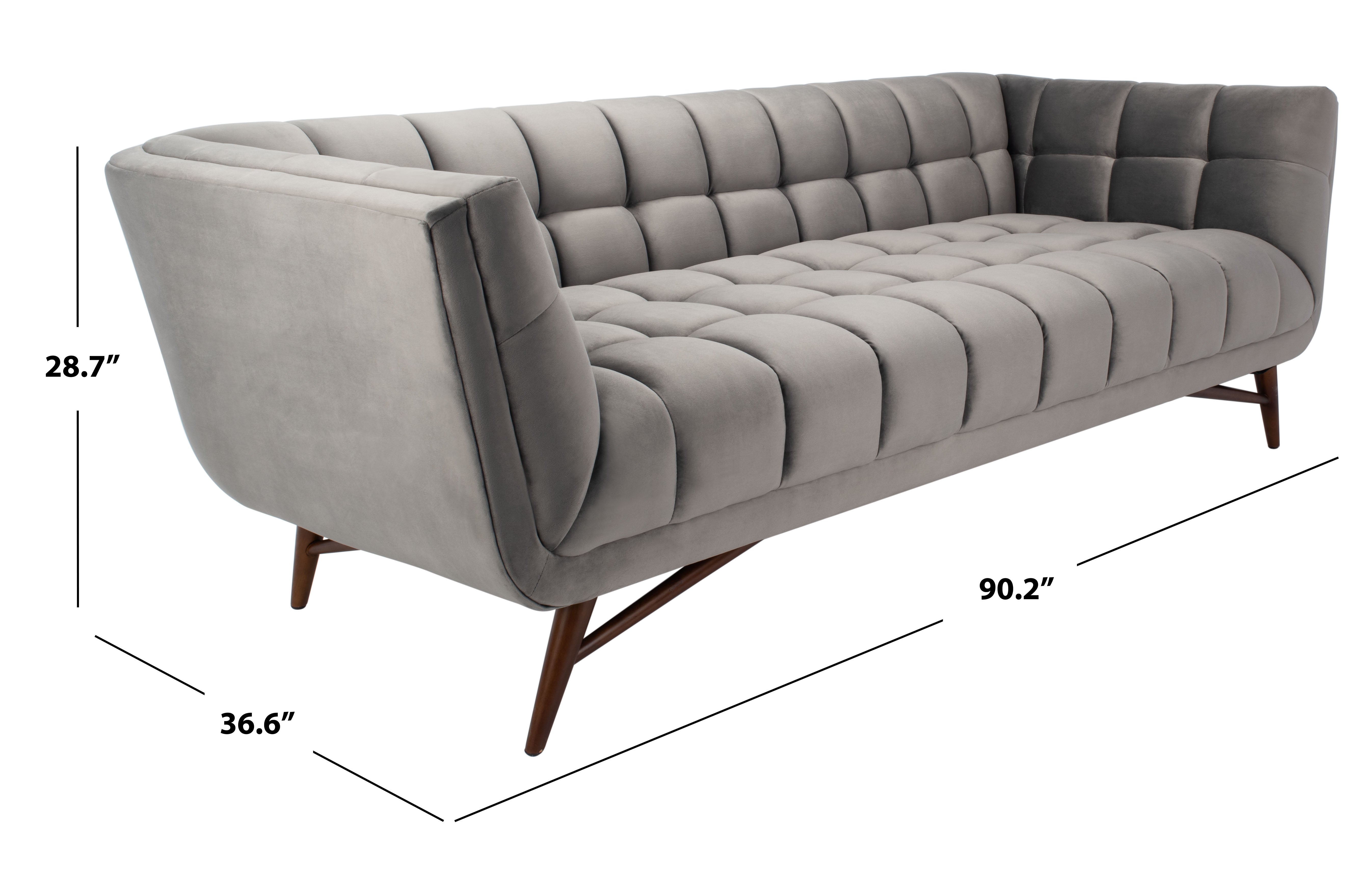 Safavieh Onyx Tufted Sofa - Thumbnail 2