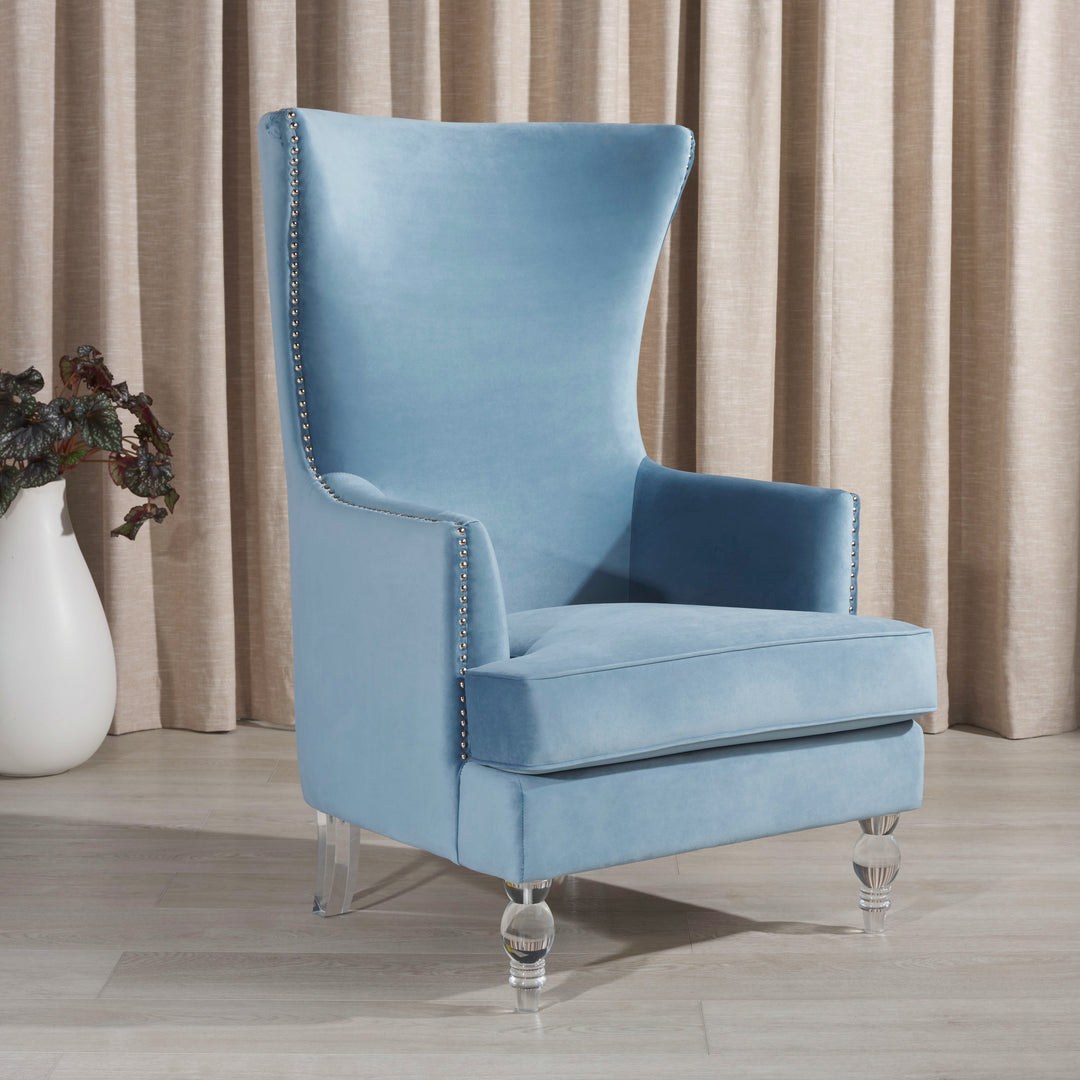 Geode Modern Wingback Chair