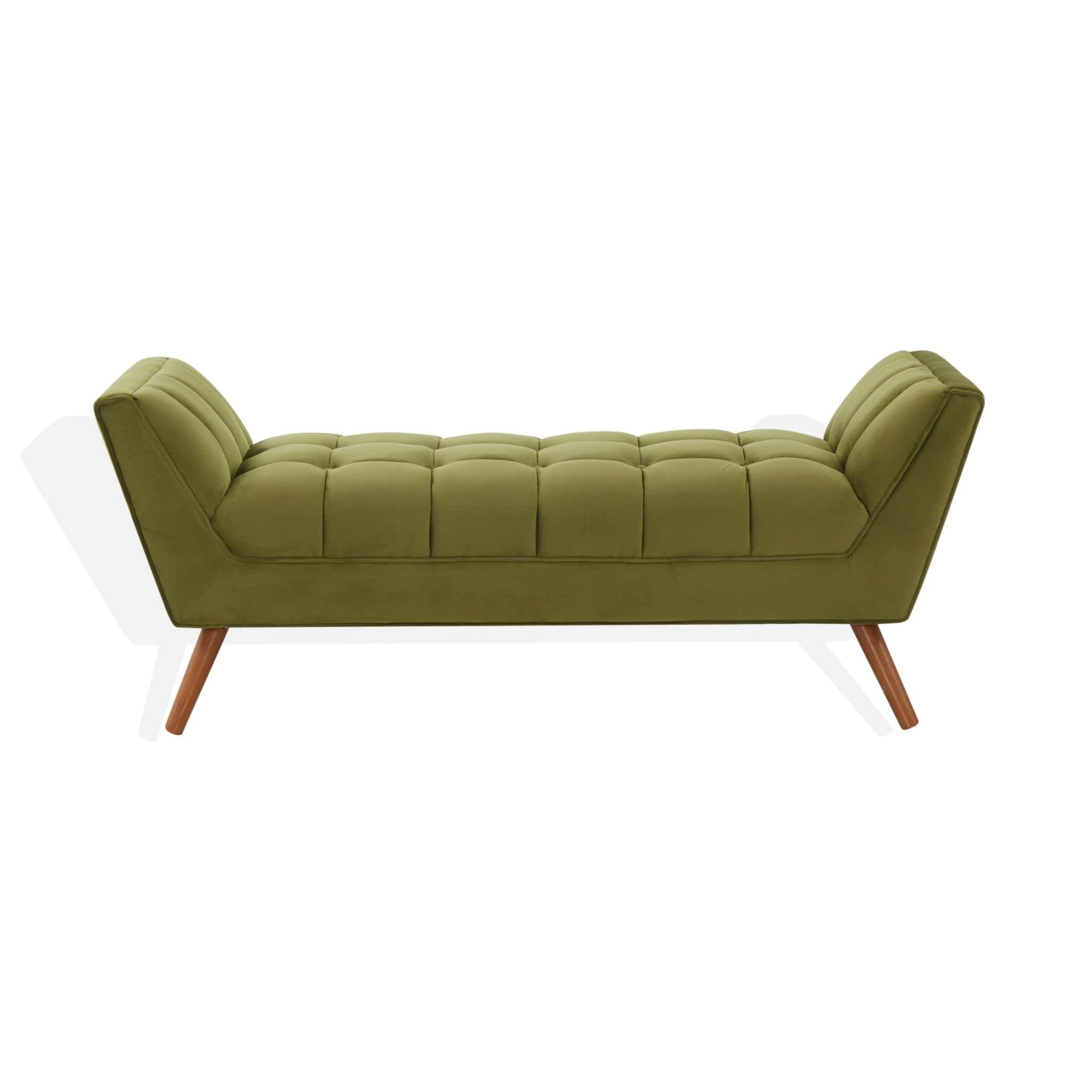 Safavieh Couture Damian Tufted Bench - Thumbnail 4