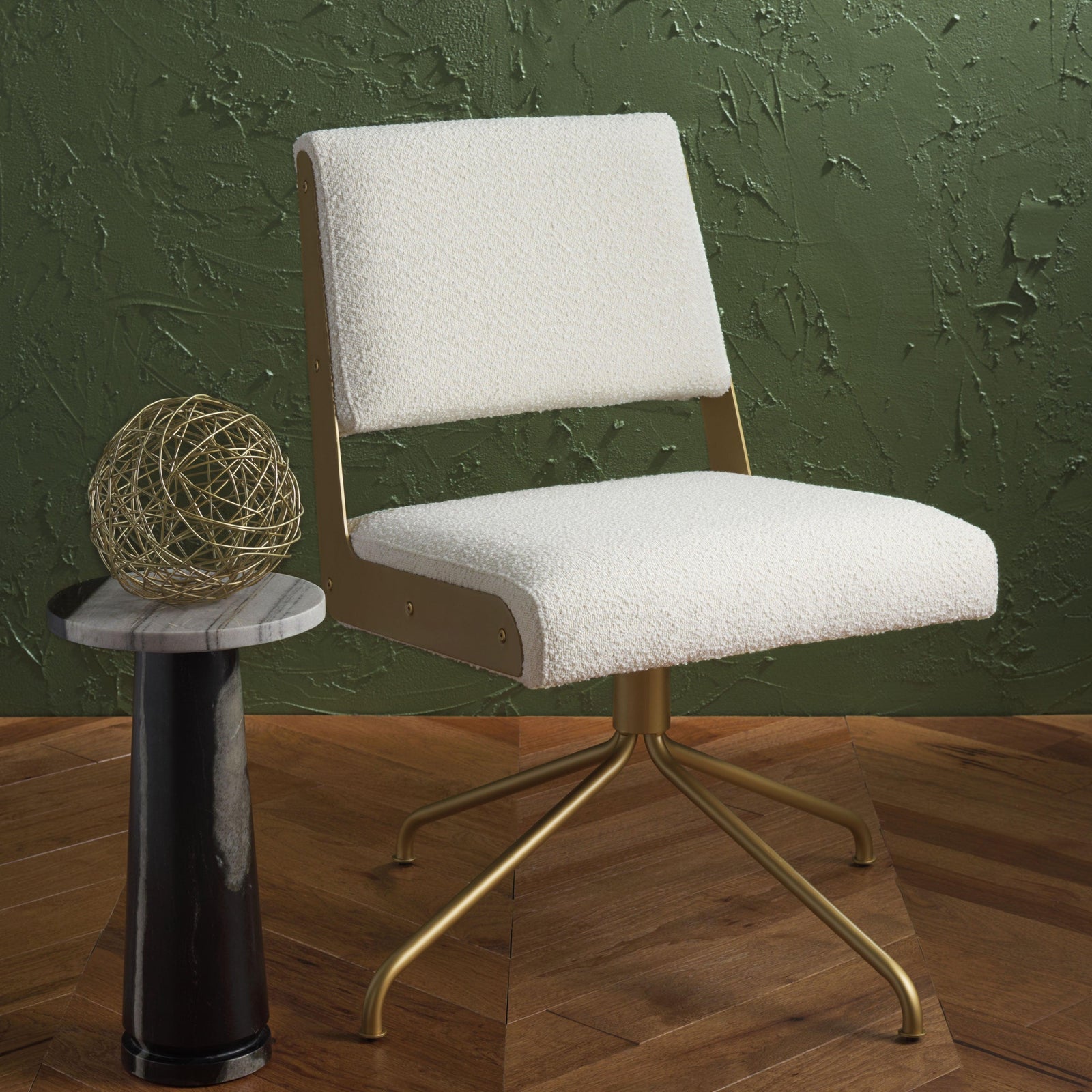 Safavieh Couture Emmeline Swivel Office Chair OFFICE CHAIRS