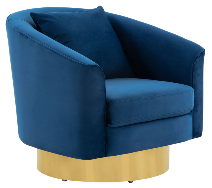 NAVY / 32.5" x 32.1" x 30.1"