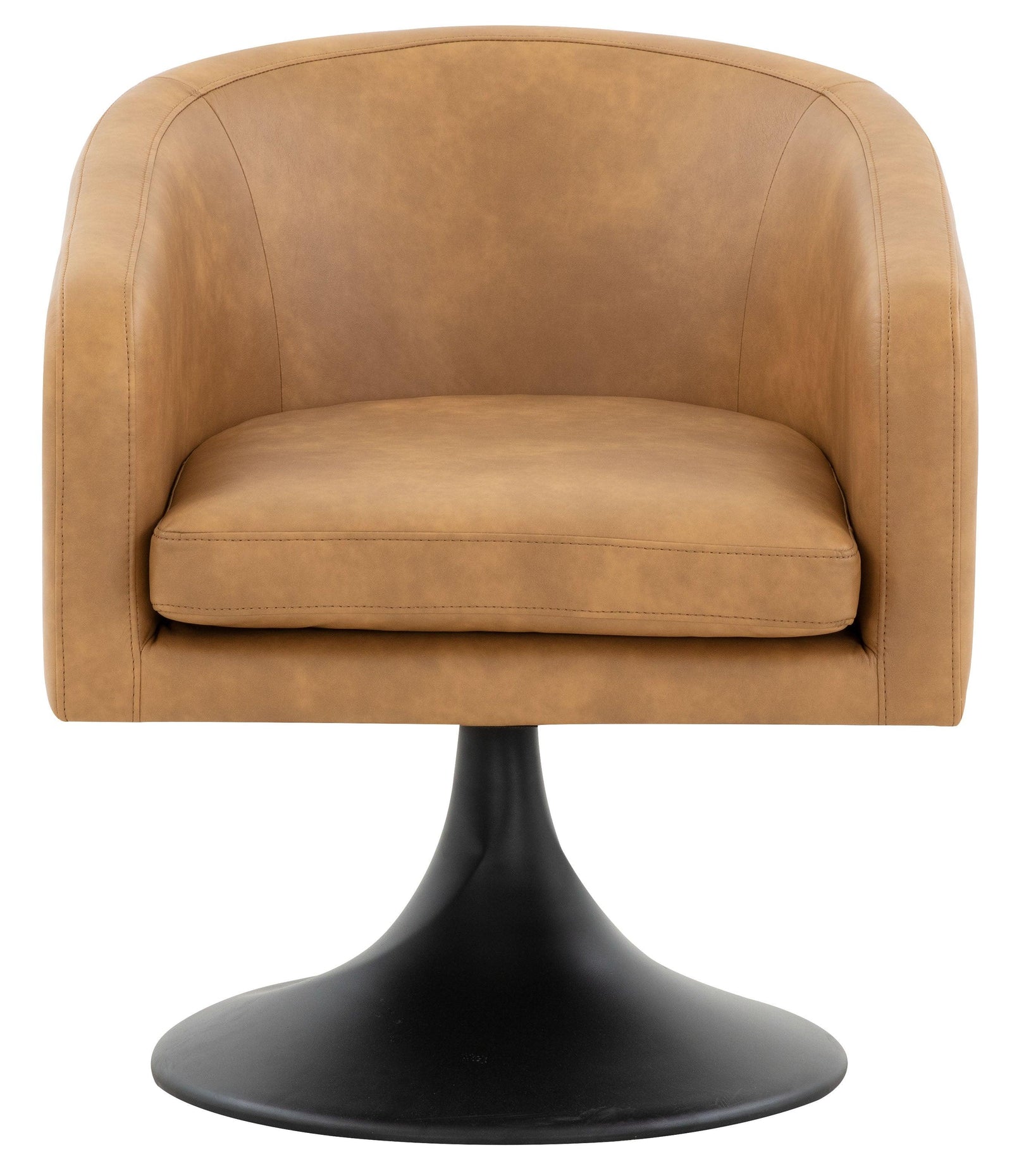 Safavieh Couture Gonzalez Pedestal Chair ACCENT + LOUNGE CHAIRS