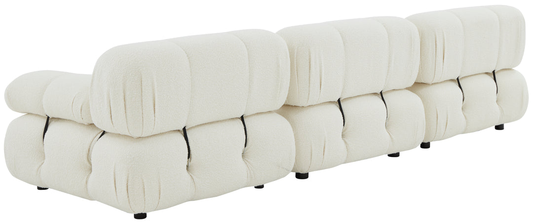 American Home Furniture Safavieh Couture Ellamaria Tufted Boucle Sofa