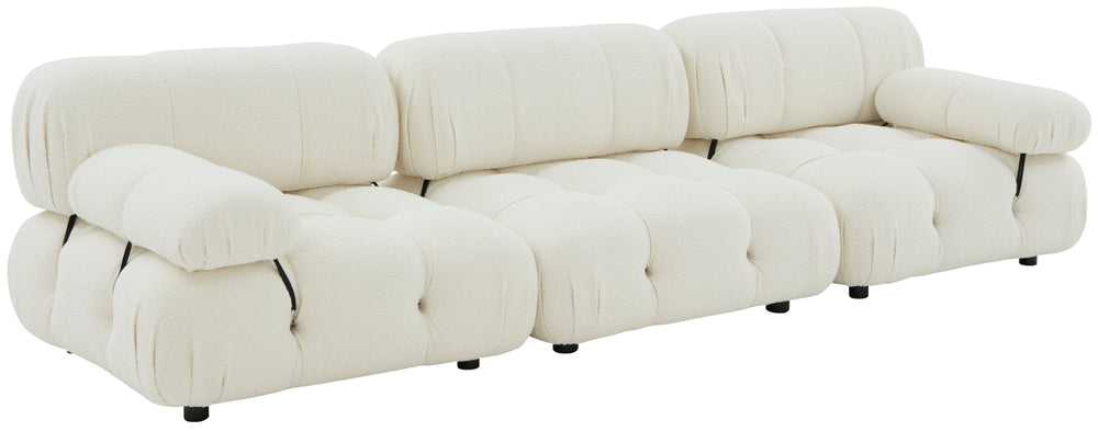 American Home Furniture Safavieh Couture Ellamaria Tufted Boucle Sofa