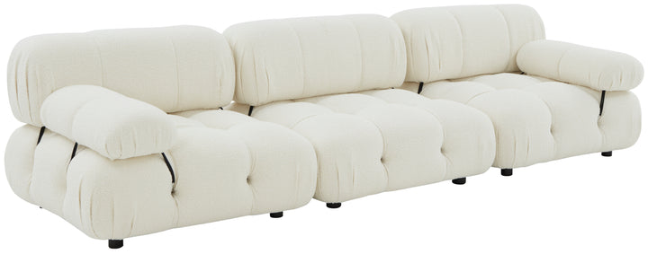 American Home Furniture Safavieh Couture Ellamaria Tufted Boucle Sofa