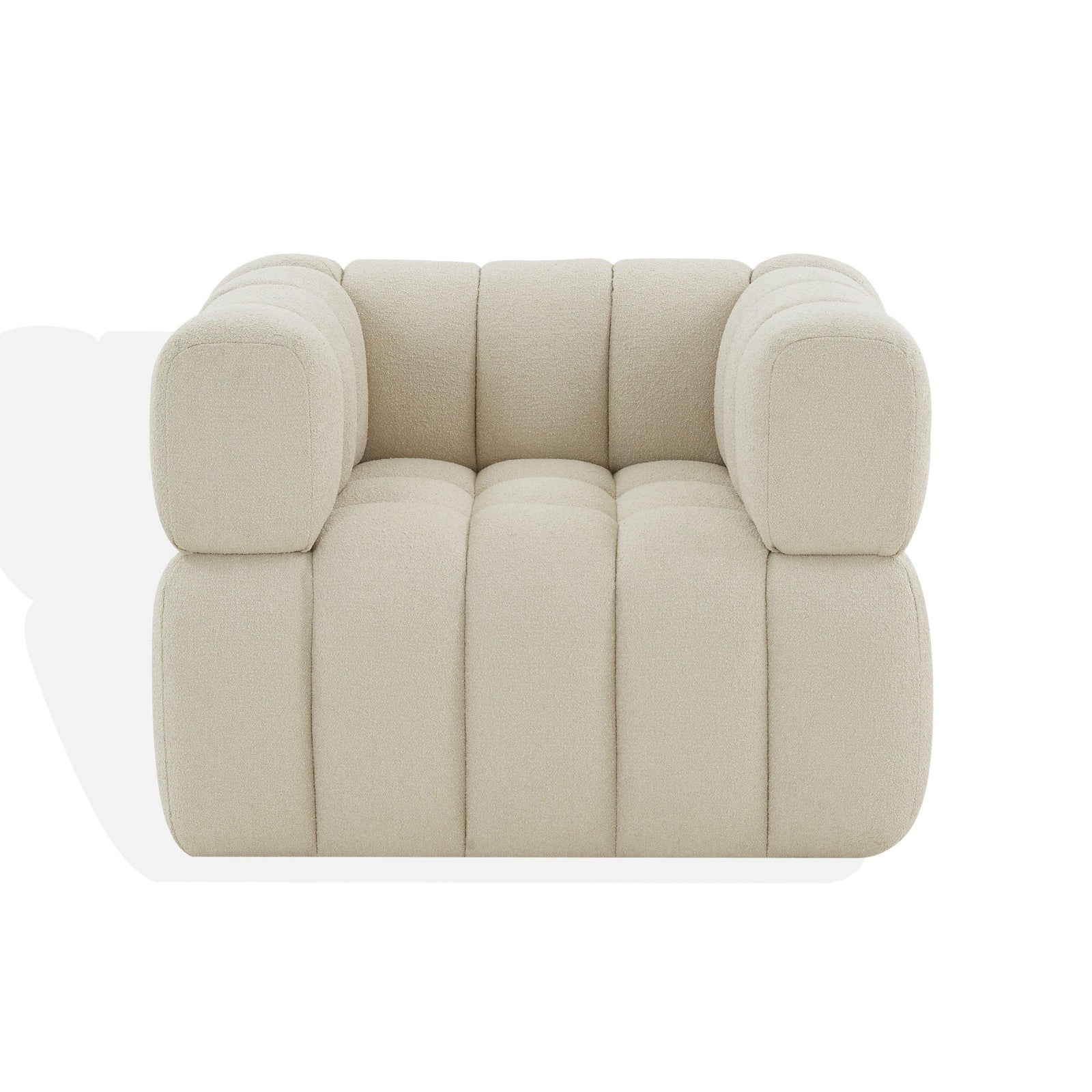 Safavieh Couture Calyna Tufted Boucle Accent Chair ACCENT + LOUNGE CHAIRS