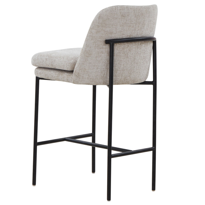 American Home Furniture | Safavieh Couture - TAMARIE CHENILLE COUNTER STOOL