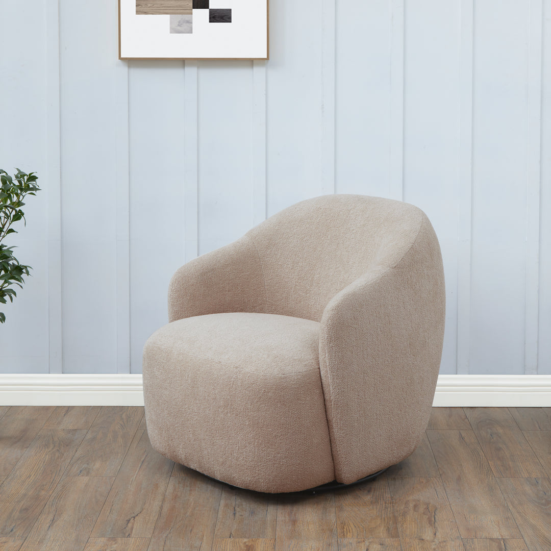 American Home Furniture | Safavieh Couture - PEITRA BOUCLE ACCENT CHAIR