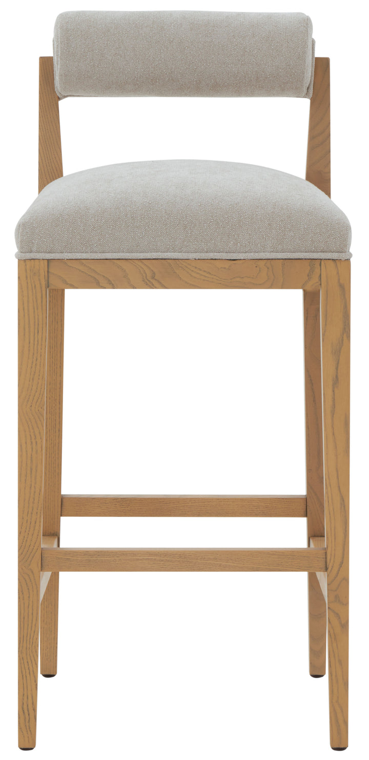 American Home Furniture | Safavieh Couture - Oaklie Rolled Back Barstool