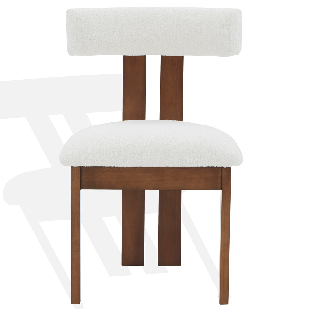 Ivory / Walnut