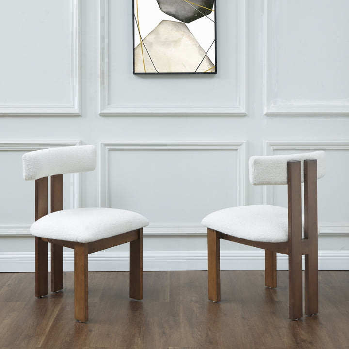 Ivory / Walnut