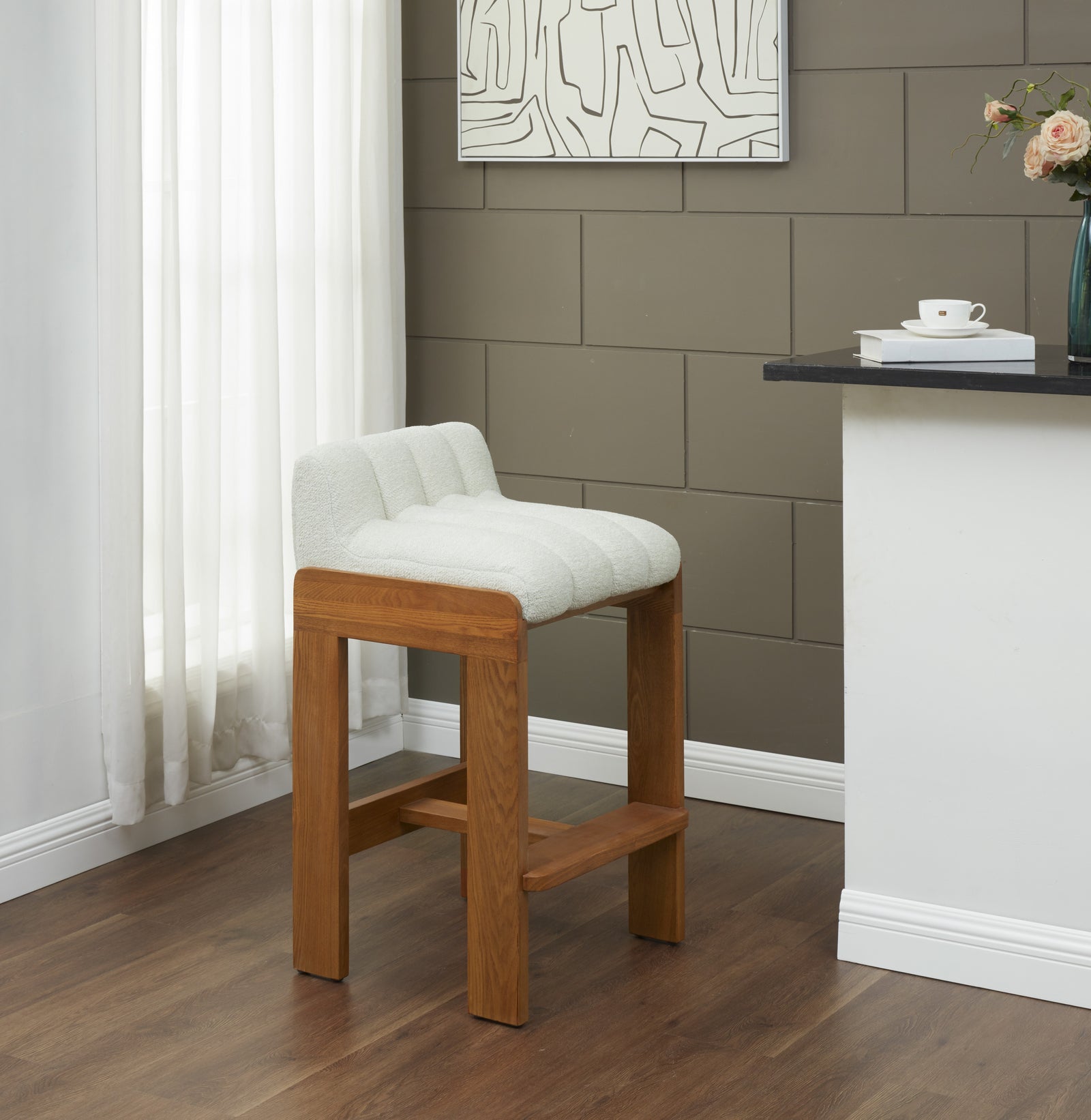 IVORY / WALNUT