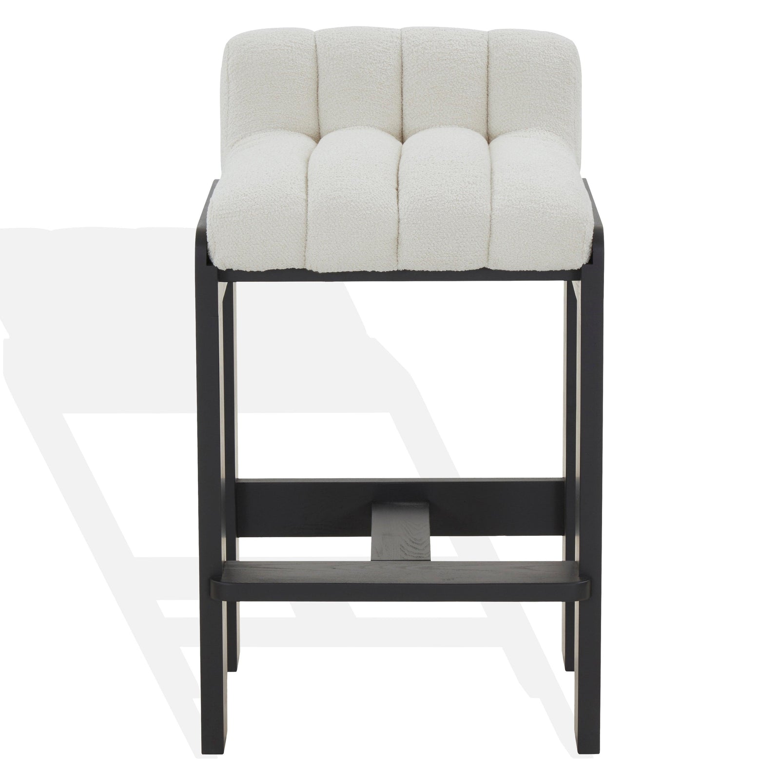 Safavieh Couture Delphini Boucle Barstool BAR STOOLS + COUNTER STOOLS