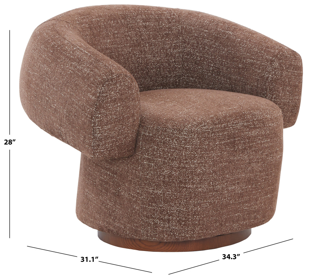 Kerriann Barrel Back Swivel Chair