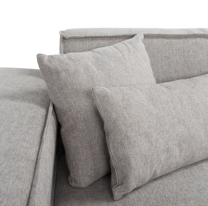 126"W x 75.6"D x 28"H / Grey