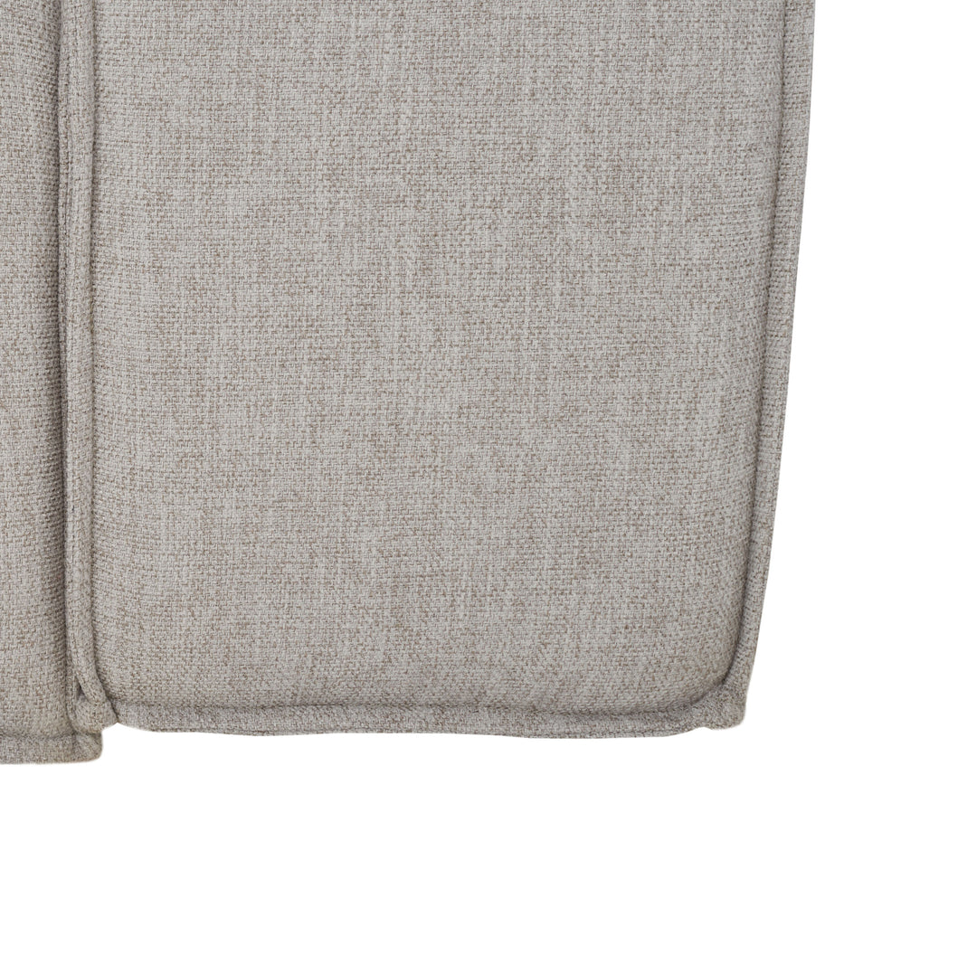 126"W x 75.6"D x 28"H / Grey