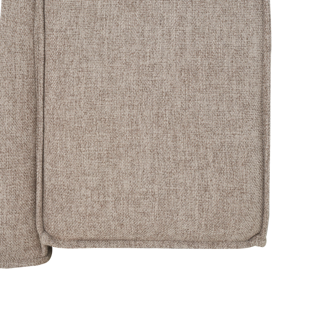 126"W x 75.6"D x 28"H / Light Brown