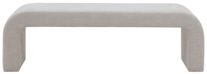 American Home Furniture | Safavieh Couture - CARALYNN UPHOLSTERED BENCH