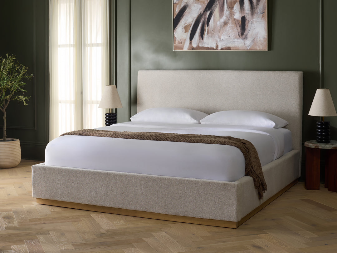 85"W x 90"D x 49"H / Ivory/Natural