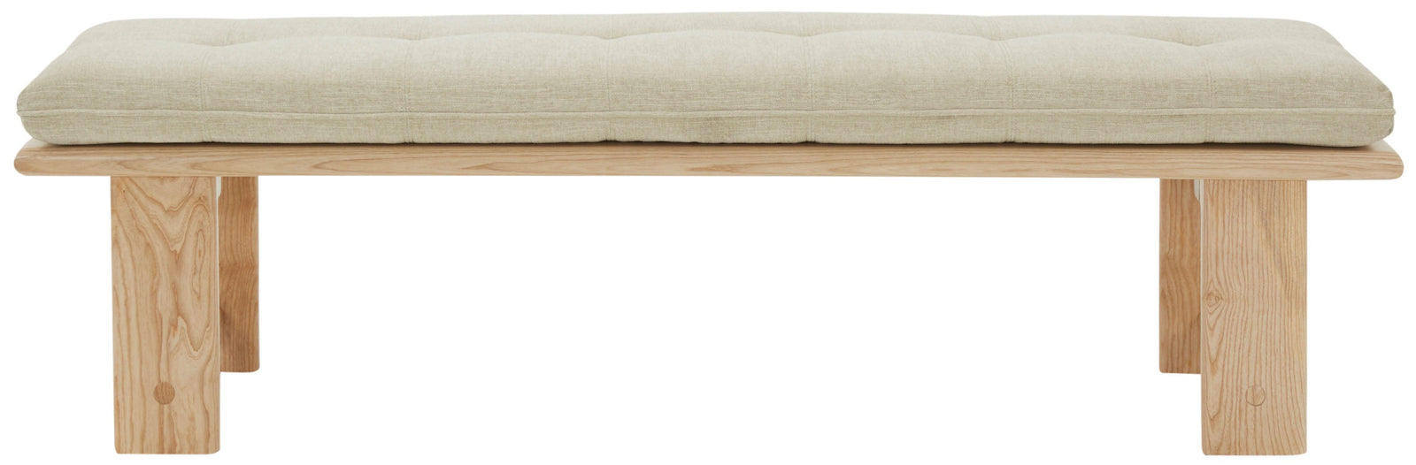 Safavieh Couture Bartolili Wood & Cushion Bench BENCHES