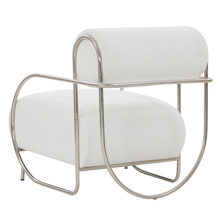 American Home Furniture | Safavieh Couture - Bethann Metal Frame Accent Chair