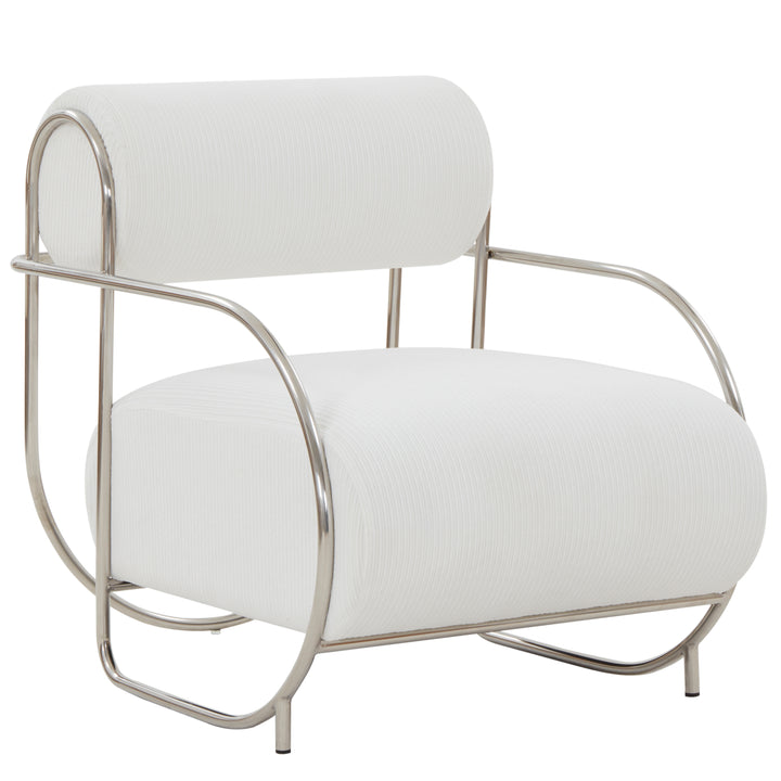 American Home Furniture | Safavieh Couture - Bethann Metal Frame Accent Chair