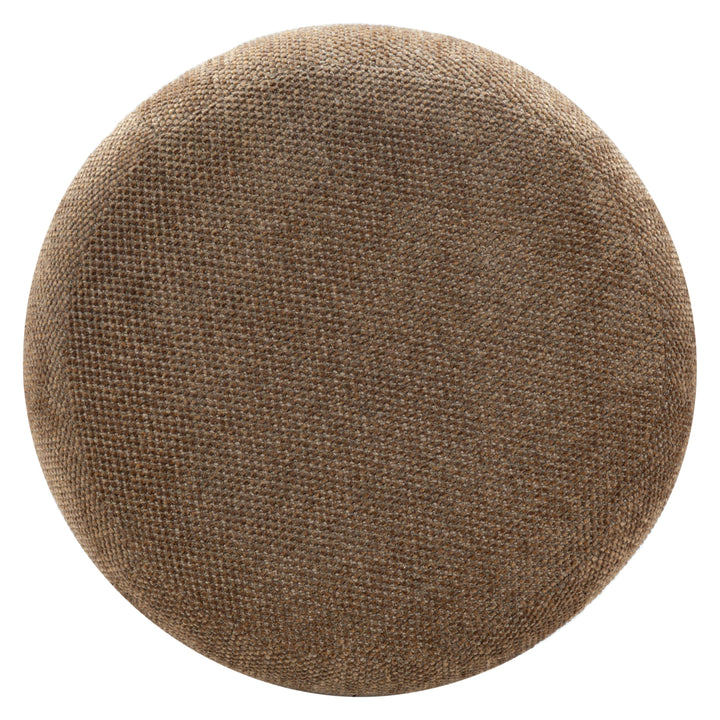 Cecelia Round Channel Tufted Ottoman