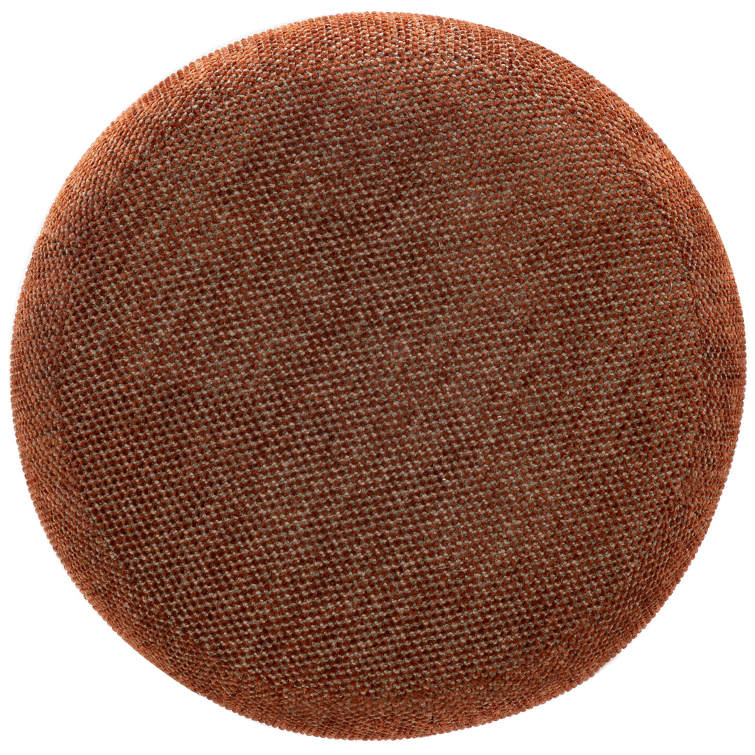 Cecelia Round Channel Tufted Ottoman