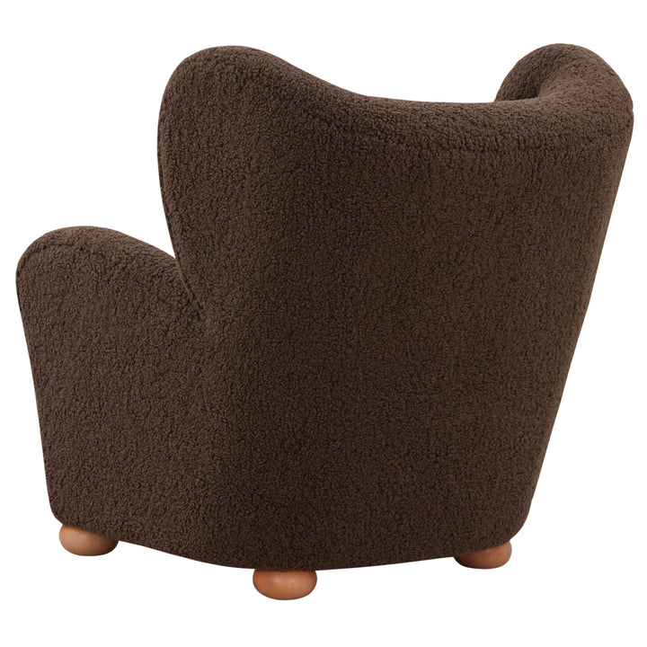 American Home Furniture | Safavieh Couture - GALLOWAY WINGBACK TEDDY ACCENT CHAIR 