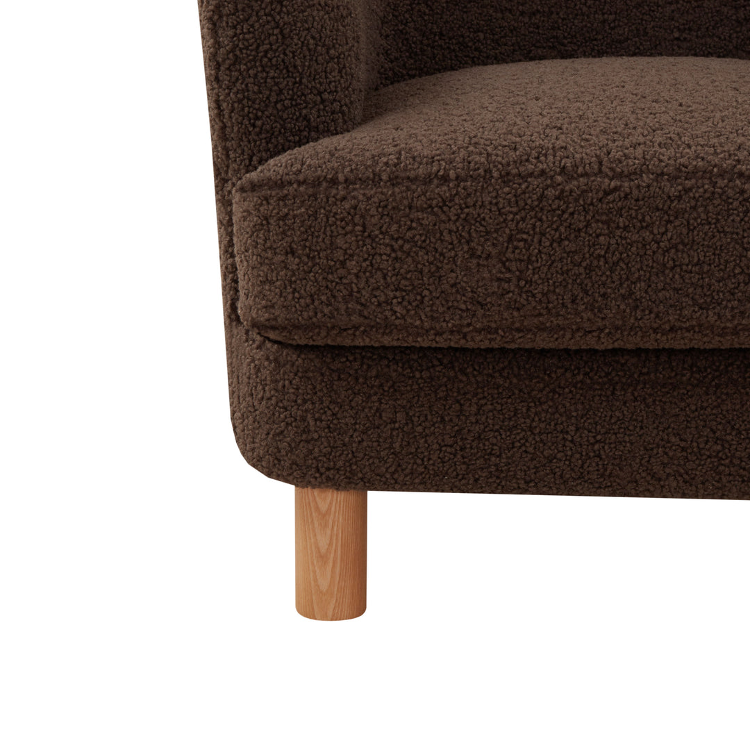 American Home Furniture | Safavieh Couture - RAINIER WINGBACK TEDDY ACCENT CHAIR 